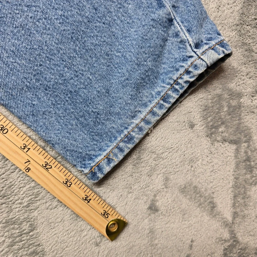 Vintage 1996 Levis 560 Orange Tab Loose Fit Jeans Mens 38x34 Blue Denim Tapered